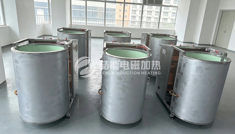 油桶電磁加熱小車2